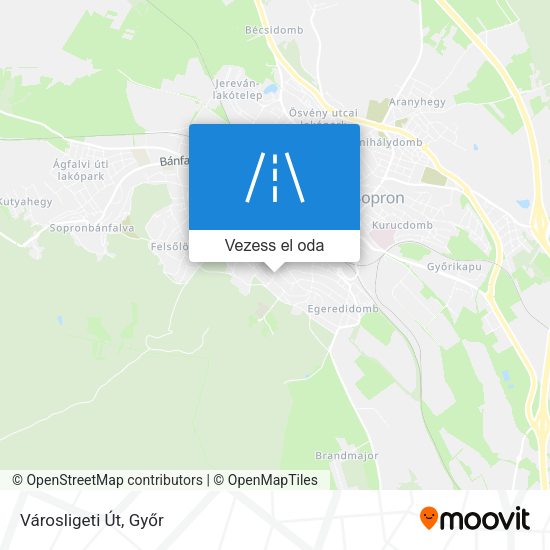 Városligeti Út térkép