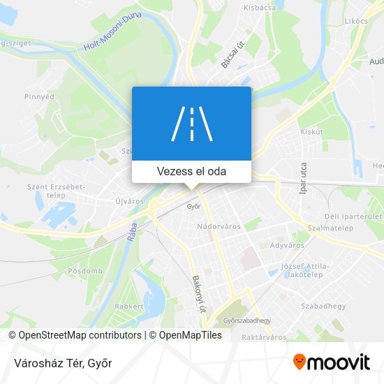 Városház Tér térkép