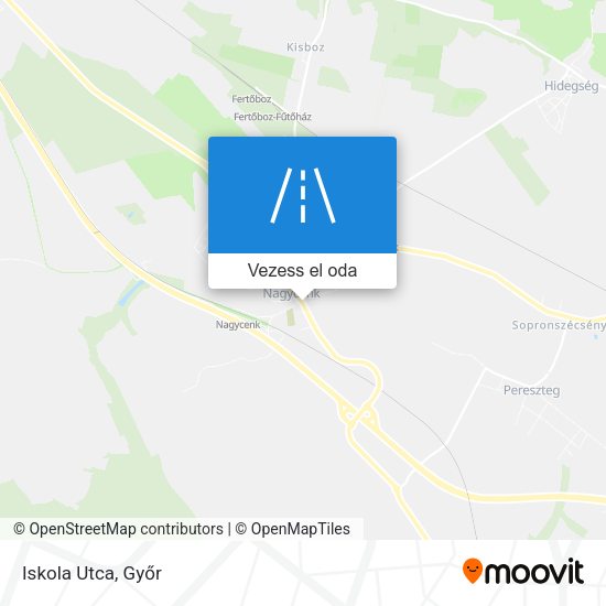 Iskola Utca térkép