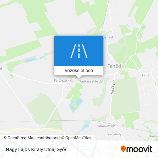 Nagy Lajos Király Utca térkép