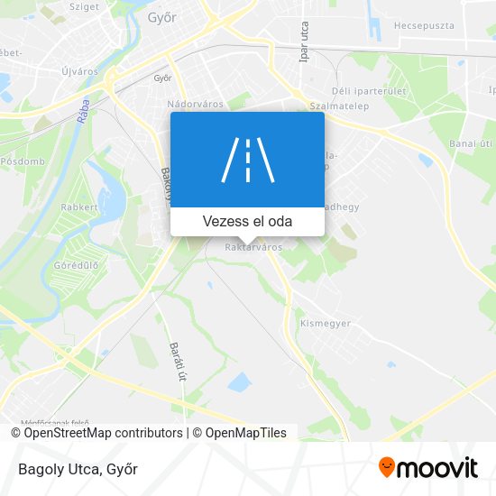 Bagoly Utca térkép