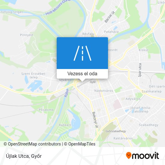 Újlak Utca térkép