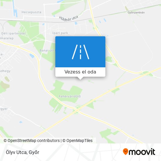 Ölyv Utca térkép