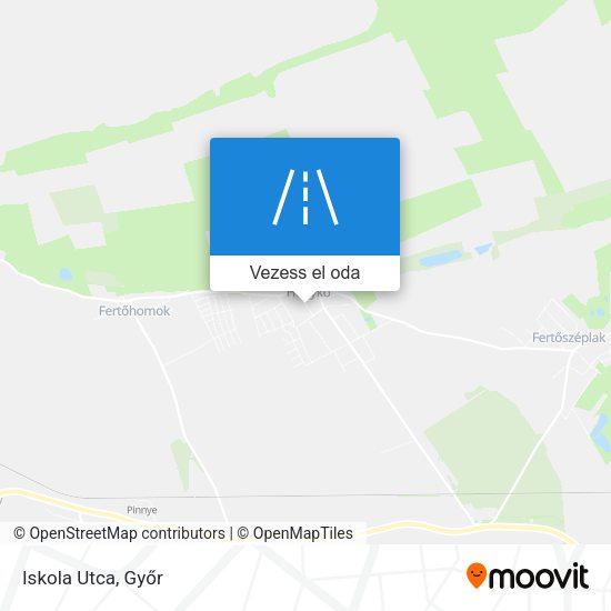 Iskola Utca térkép