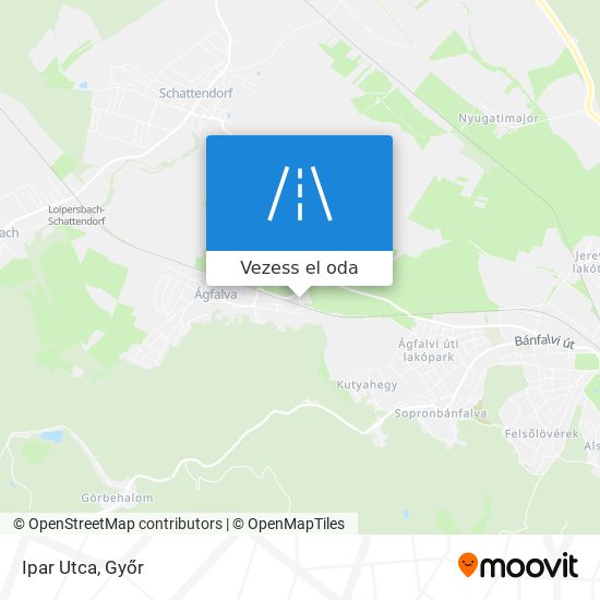 Ipar Utca térkép