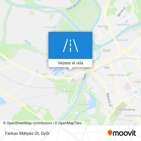 Farkas Mátyás Út térkép