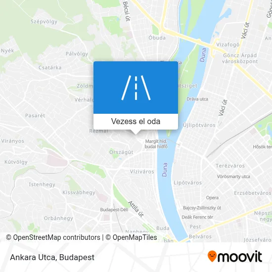 Ankara Utca térkép