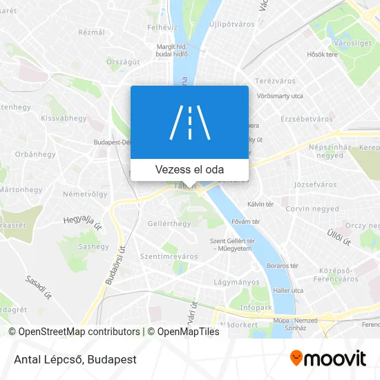 Antal Lépcső térkép