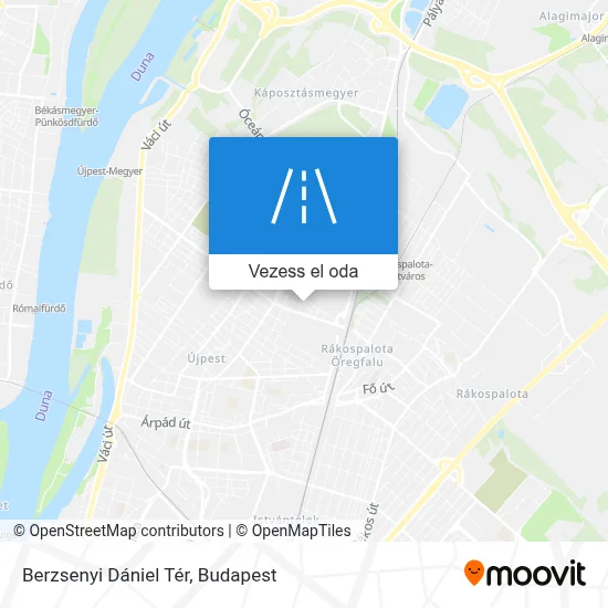 Berzsenyi Dániel Tér térkép
