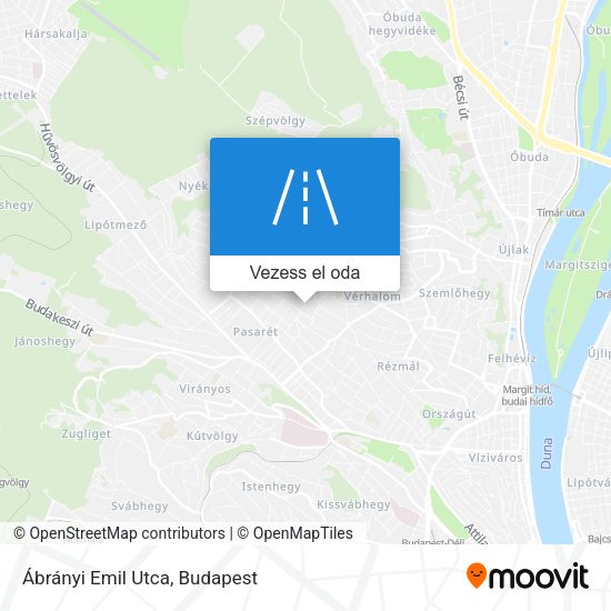 Ábrányi Emil Utca térkép