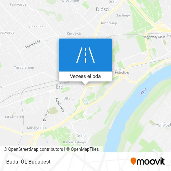 Budai Út térkép