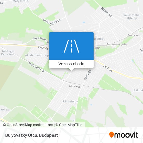 Bulyovszky Utca térkép