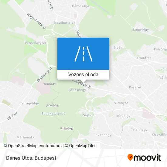 Dénes Utca térkép