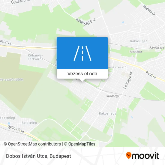 Dobos István Utca térkép