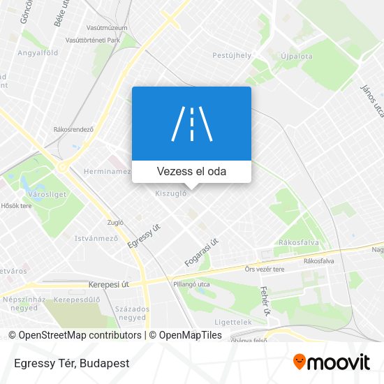 Egressy Tér térkép