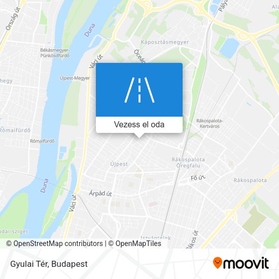 Gyulai Tér térkép