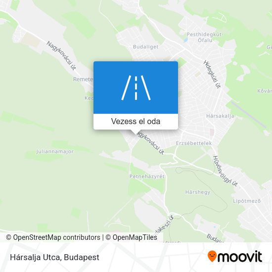 Hársalja Utca térkép
