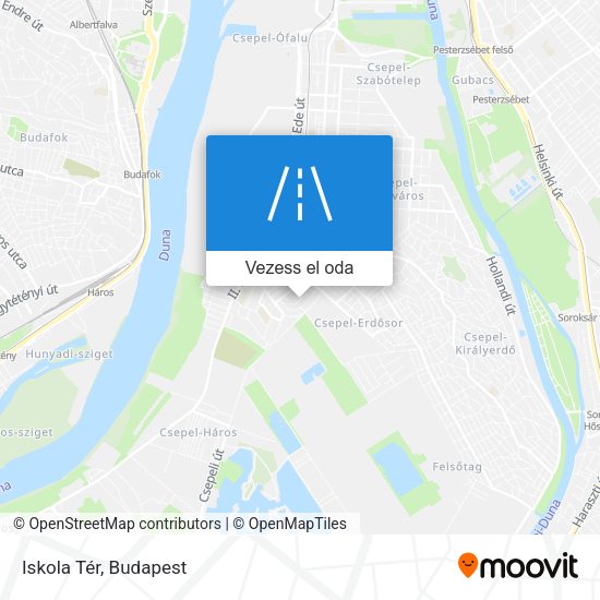 Iskola Tér térkép