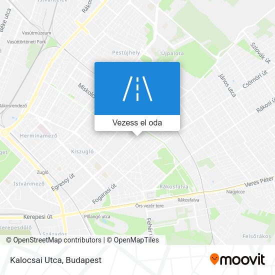 Kalocsai Utca térkép