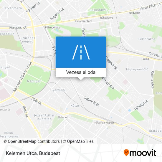 Kelemen Utca térkép