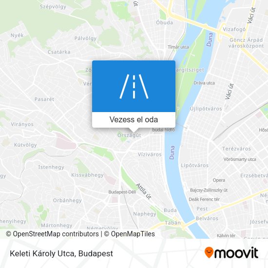Keleti Károly Utca térkép