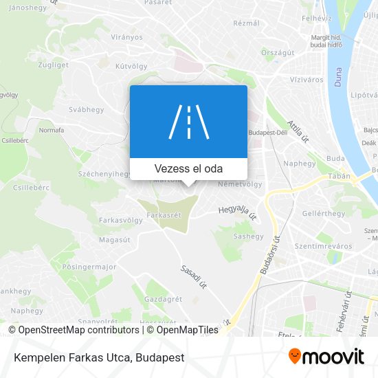 Kempelen Farkas Utca térkép