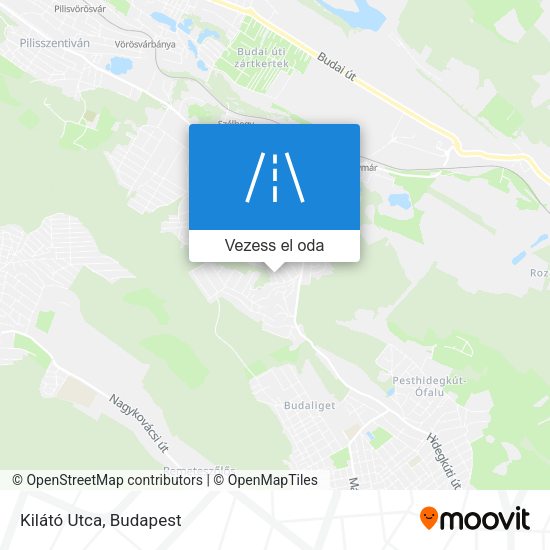 Kilátó Utca térkép