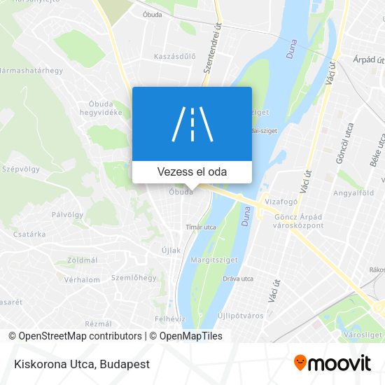 Kiskorona Utca térkép