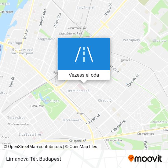 Limanova Tér térkép