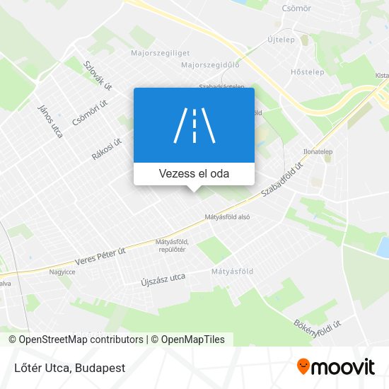 Lőtér Utca térkép