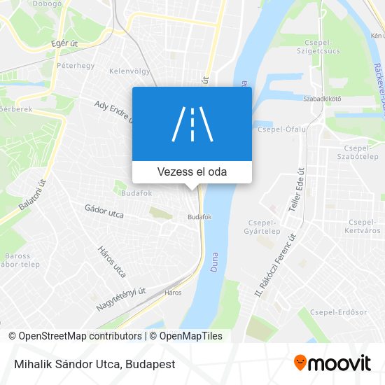 Mihalik Sándor Utca térkép