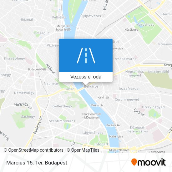 Március 15. Tér térkép