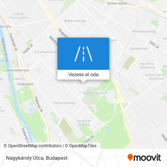 Nagykároly Utca térkép