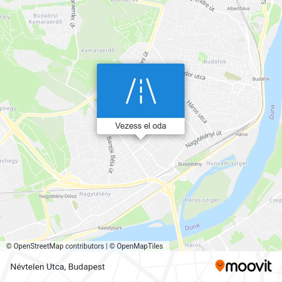 Névtelen Utca térkép