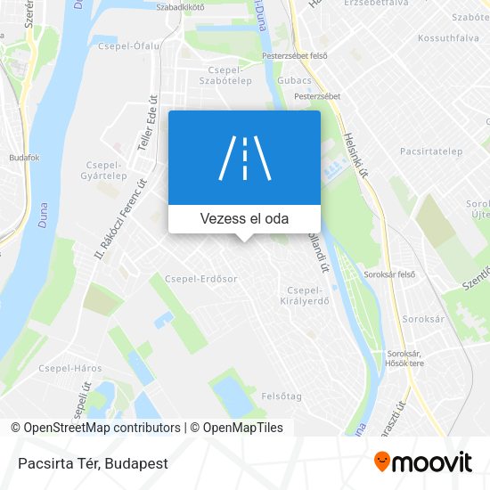 Pacsirta Tér térkép