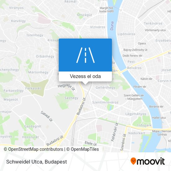 Schweidel Utca térkép