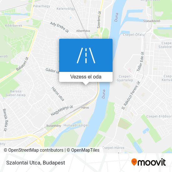 Szalontai Utca térkép