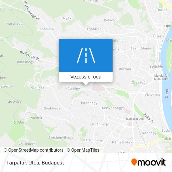 Tarpatak Utca térkép