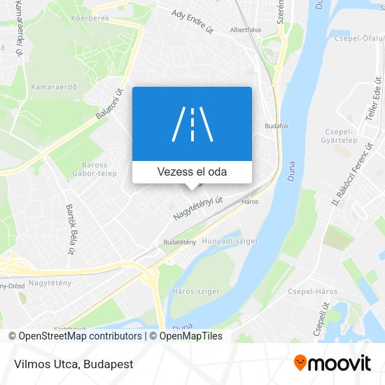 Vilmos Utca térkép