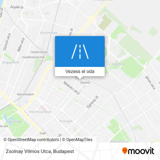 Zsolnay Vilmos Utca térkép
