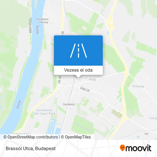 Brassói Utca térkép