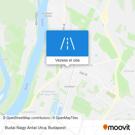 Budai Nagy Antal Utca térkép