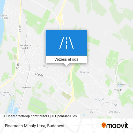Eisemann Mihály Utca térkép