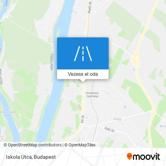 Iskola Utca térkép
