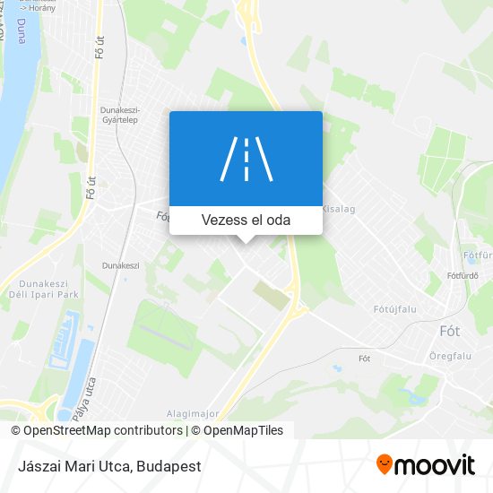 Jászai Mari Utca térkép