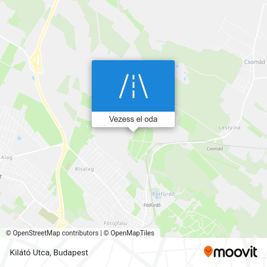 Kilátó Utca térkép