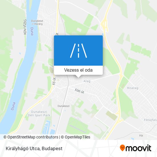 Királyhágó Utca térkép