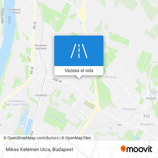 Mikes Kelemen Utca térkép