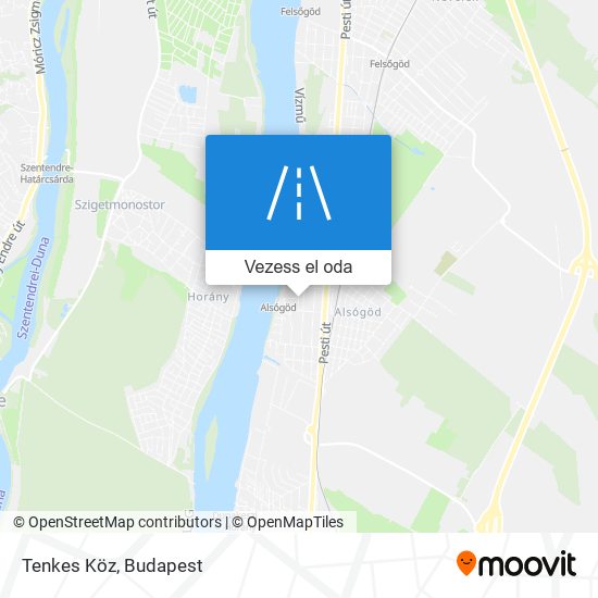 Tenkes Köz térkép