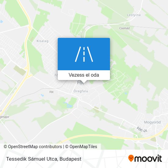 Tessedik Sámuel Utca térkép